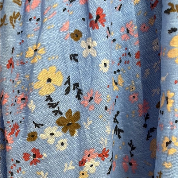 Derek Heart Blue Floral Mini Dress This is a romper! Size Junior L - Picture 3 of 6